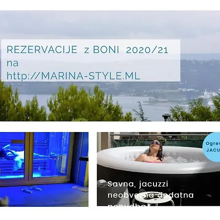 Apartmaji - Oaza S Pogledom Na Morje 公寓 科佩尔